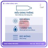 (Che Tên) Bao Cao Su Durex Invisible Chính Hãng Thái Lan - 10s - Hàng Mới Về