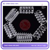 (Che Tên) Bao cao su Đôn Khúc Silicone Chính Hãng Hộp 6 Chiếc 6 kiểu Hỗ Trợ 24/7