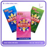 (Che Tên) Bao Cao Su Siêu Gai Runbo Hộp 6 Cái 6 Kiểu Mix Chính Hãng Giao Nhanh Toàn Quốc