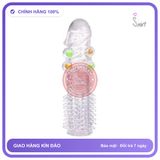 (Che Tên) Bao cao su đôn siêu gai 8 bi size nhỏ tăng khoái cảm - Snapshop