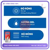 (Che Tên) Bao cao su Durex Fetherlite Ultima hộp 12 cái - 100% Chính hãng Chuẩn Auth