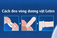 Vòng Đeo Leten Silicone Co Giãn Kéo Dài Cương Cứng Dương Vật