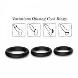 Set Vòng Đeo Stay Hard Dạng Tròn Kéo Dài Thời Gian Quan Hệ