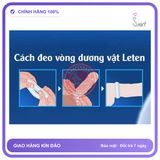 (Che Tên) Vòng Đeo Leten Silicone Co Giãn Kéo Dài Cương Cứng Dương Vật Chuẩn Auth