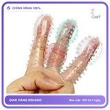(Che Tên) Bao cao su đôn dành cho ngón tay gai dẻo ôm sát ngón tay - Snapshop