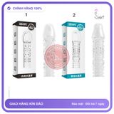 (Che Tên) Bao Cao Su Đôn Dên Tăng Kích Thước Gân Gai To Đầu Trơn - Hàng Mới Về