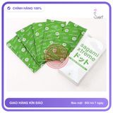 (Che Tên) Bao Cao Su Gai Nhỏ Tăng Khoái Cảm Nhật Bản Sagami White - Snapshop