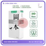 (Che Tên) Bao cao su không mùi nhiều gel của Nhật Okamoto Purity Cao Cấp Bảo Đảm