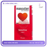 (Che Tên) Bao Cao Su Masculan Sensitive Mỏng Nhiều Gel Của Đức Bảo Mật Tuyệt Đối