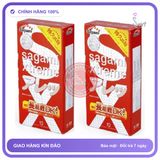 (Che Tên) Bao Cao Su Lâu Ra Sagami Feel Long H10 Hộp Trắng Kín