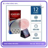 (Che Tên) Bao Cao Su Kéo Dài Thời Gian Power Men Ngọc Trai Hộp 12 chiếc Cao Cấp Bảo Đảm