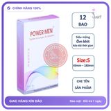 (Che Tên) Bao Cao Su Siêu Mỏng Power Men Tighter Longer Ultrathin Hỗ Trợ 24/7