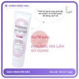 (Che Tên) Gel bô.i tron Sagami Original Nhật Bản 60g Hộp Trắng Kín