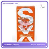 (Che Tên) Bao Cao Su Mỏng Trơn Sagami Xtreme Orange 10s Che Tên SP Chuẩn Auth