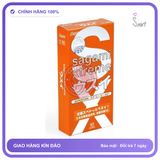 (Che Tên) Bao Cao Su Mỏng Trơn Sagami Xtreme Orange 10s Che Tên SP Chuẩn Auth