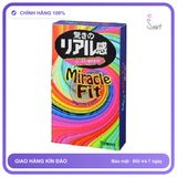 (Che Tên) Bao Cao Su Size Nhỏ Sagami Miracle Fit 10s Che Tên SP Hộp Trắng Kín