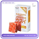 (Che Tên) Bao Cao Su Nhật Bản Sagami Xtreme SuperThin Hộp 10 chiếc Bảo Mật Tuyệt Đối