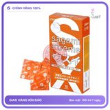 (Che Tên) Bao Cao Su Sagami Xtreme Orange 10s - Nhật Bản Bảo Mật Tuyệt Đối