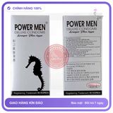 (Che Tên) Bao Cao Su Gây Tê Kéo Dài Cho Nam Power Men Longer Plus Type 12s Cao Cấp Bảo Đảm