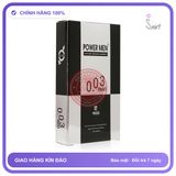 (Che Tên) Bao Cao Su Siêu Mỏng Power Men 0.03 Invi Chính Hãng 54601 - Hàng Mới Về