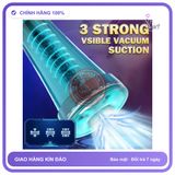 (Che Tên) Máy Tập To Dương Vật Kết Hợp Lõi Tự Sương Tự Động (Có Chế Độ Mút/Nhả) - Hàng Mới Về