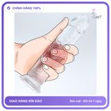(Che Tên) Dương Vật Giả Trong Suốt/Đen Không Bìu Size Tùy Chọn Hộp Trắng Kín