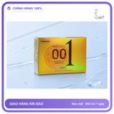 (Che Tên) Bao cao su Meolo 001 cao cấp có gai, cảm giác mới lạ, Hộp 10b Bảo Mật Tuyệt Đối