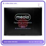 (Che Tên) Bao cao su Meolo 001 cao cấp, siêu mỏng, trơn, cảm giác chân thật - Snapshop