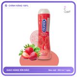(Che Tên) Gel Bô.i Tron Hương Dâu Durex Strawberry - Nhập Khẩu Thái Lan Hộp Trắng Kín