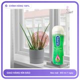 (Che Tên) Gel bô.i tron Durex Play Massage 2in1 - Gốc Nước - Hương Nha Đam Hộp Trắng Kín