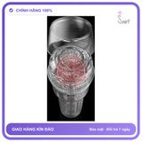 (Che Tên) Âm Đạo Giả Đèn Pin Fleshlight Trong Suốt Chuẩn Auth