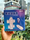 Máy rung dương vật, 5 cục rung cực mạnh, 3 chế độ rung, tê sướng, che tên 