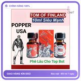 (Che Tên) Popper 10ml Usa, cho top bot, mẫu dùng chung, che tên sản phẩm Hộp Trắng Kín