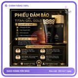 (Che Tên) Combo x3 (Mua 2 tặng 1) Titan Gel Nga GOLD cao cấp phiên bản giới hạn - Gel dành cho nam - tăng kích thước cậu bé (Đổi Tên Khi Giao) 765923 Giao Nhanh Toàn Quốc