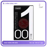 (Che Tên) Bao cao su Meolo 001 đen trơn, mỏng, cảm giác chân thật, nhỏ gọn Hỗ Trợ 24/7