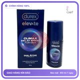 (Che Tên) Xịt cao cấp Durex Elevate Climax Spray 20g Chuẩn Auth