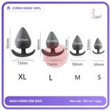 (Che Tên) Plug Silicon Đen Nguyên Khối Hỗ Trợ 24/7