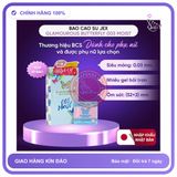 (Che Tên) Bcs Siêu Mỏng Jex Glamourous Butterfly 0.03 Moist - Nhật Bản Bảo Mật Tuyệt Đối