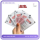 (Che Tên) Tem ngậm Vinix chuẩn xịn hộp 10 tem 364691 Hộp Trắng Kín