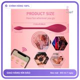 (Che Tên) Trứng Rung Điều Khiển Bằng Remote/APP Giao Nhanh Toàn Quốc