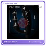 (Che Tên) Plug Rung Kích Thích Điểm G 2 Đầu Hộp Trắng Kín