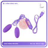 (Che Tên) Trứng Rung 2 Đầu Mạnh Mẽ - Hàng Mới Về