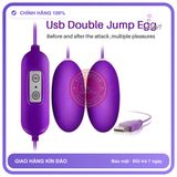 (Che Tên) Trứng Rung 2 Đầu Mạnh Mẽ - Hàng Mới Về