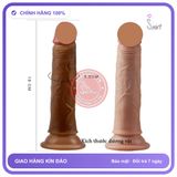 (Che Tên) Dương vật gắn tường siêu mềm mại LoveToy uốn cong Bảo Mật Tuyệt Đối