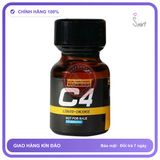 (Che Tên) Chai hít tăng khoái cảm Popper PWD USA C4 Black Yellow - Chai 10ml 347181 Hỗ Trợ 24/7