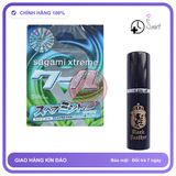 (Che Tên) Bcs Kéo Dài Thời Gian Sagami + Xịt dành cho nam - Snapshop