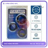 (Che Tên) Bộ 3 vòng đeo Stay Hard hỗ trợ kéo dài thời gian cho nam 329050 - Snapshop
