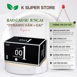 Bao cao su 0.01 Invi Pro Juncai Black siêu mỏng