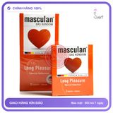 (Che Tên) Bao cao su Masculan Long Pleasure Của Đức Hộp Trắng Kín