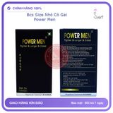 (Che Tên) Bao Cao Su Size Nhỏ Có Gai Power Men Tighter Longer Extra Dots 54611 Hỗ Trợ 24/7